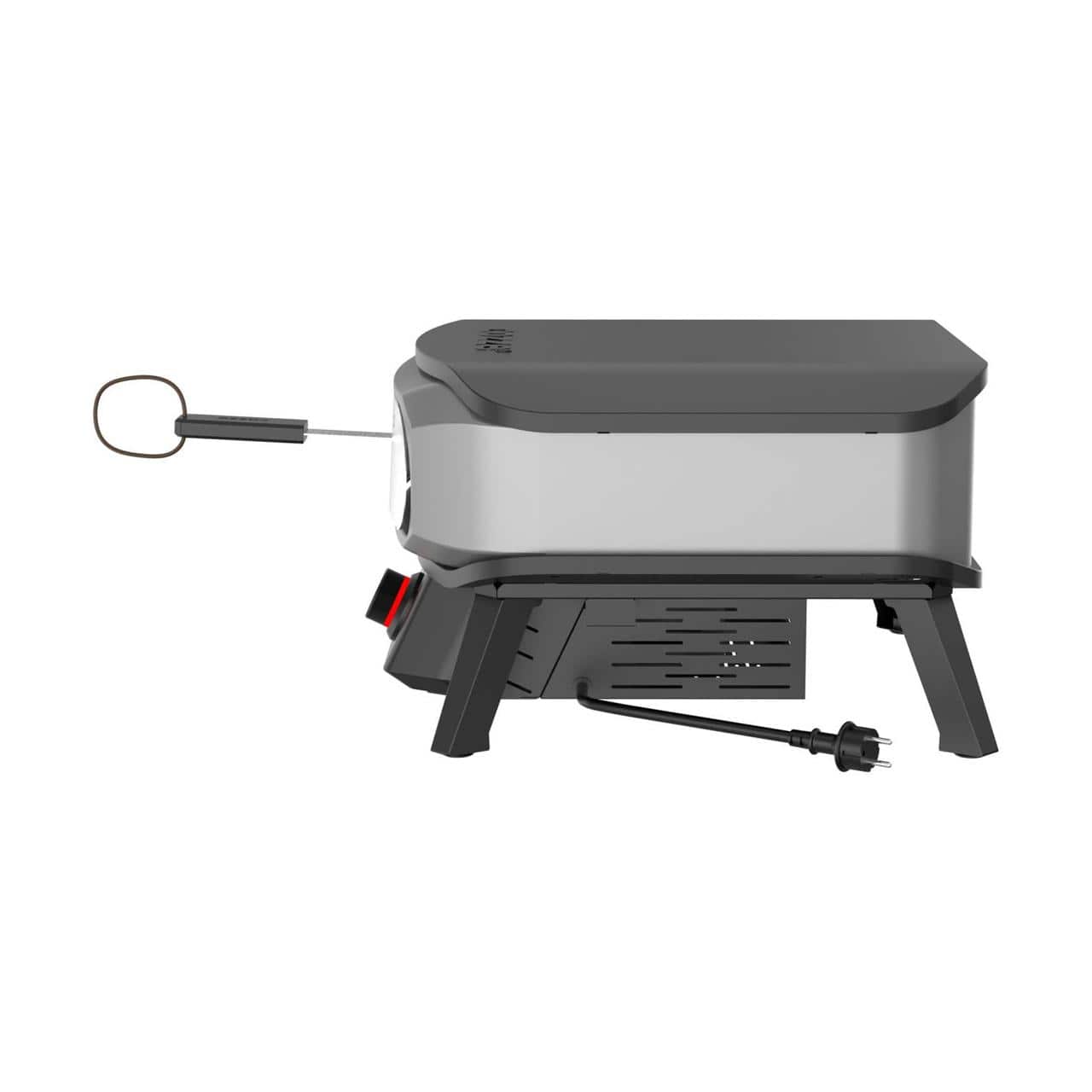 Elektro Pizzaofen Cozze 13 Zoll Premium Rotate 2200 W inkl. drehbarer Pizzastein & Digital-Thermometer