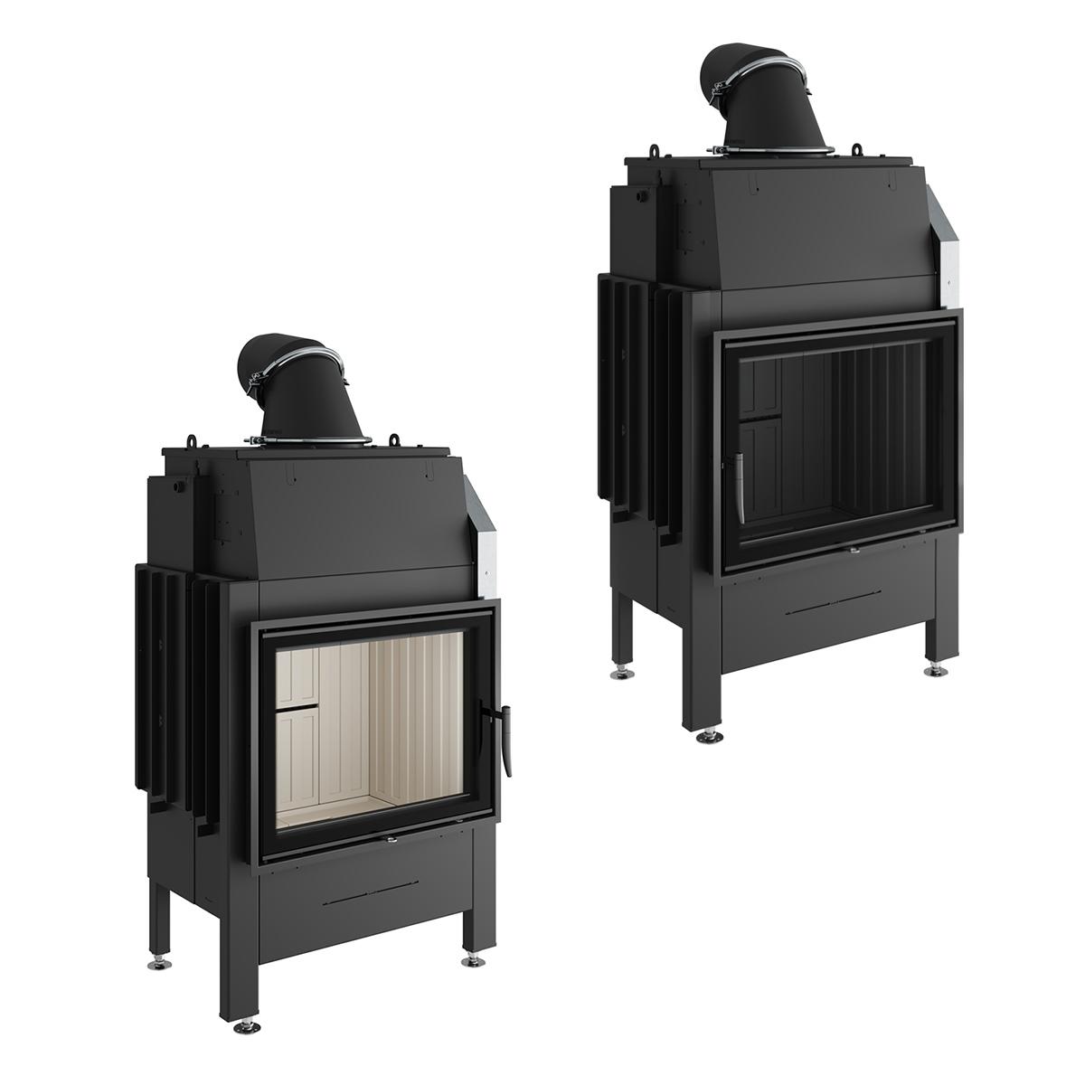 Kamineinsatz wasserführend Spartherm Varia 1V H2O 8 kW