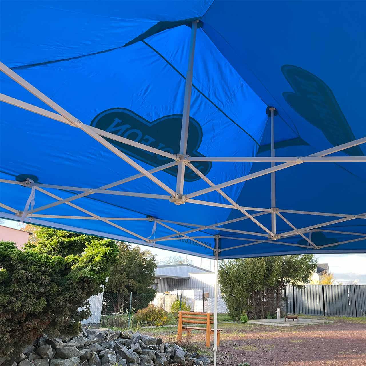 Napoleon Faltpavillon 3 x 4,5 m Zelt Blau