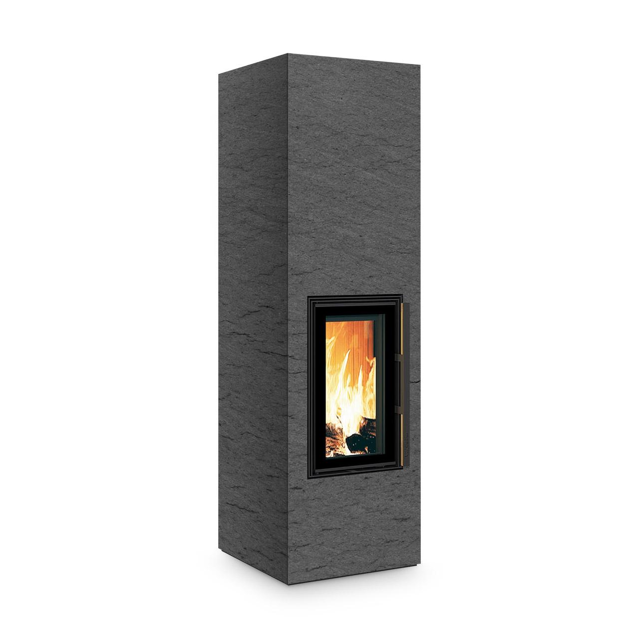 Speicherofen Monolith Depot D10 2,4/8 kW - Ausführung: Monolith Depot D10, Grigio Pompei