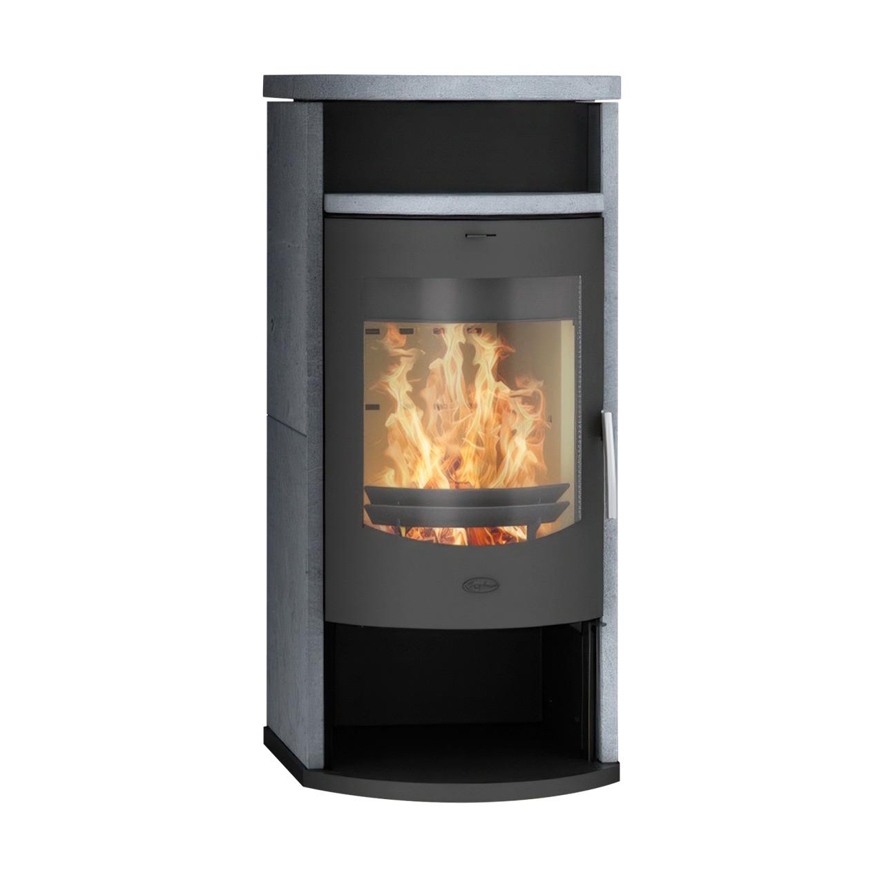 Kaminofen Fireplace Barcelona Speckstein 8 kW
