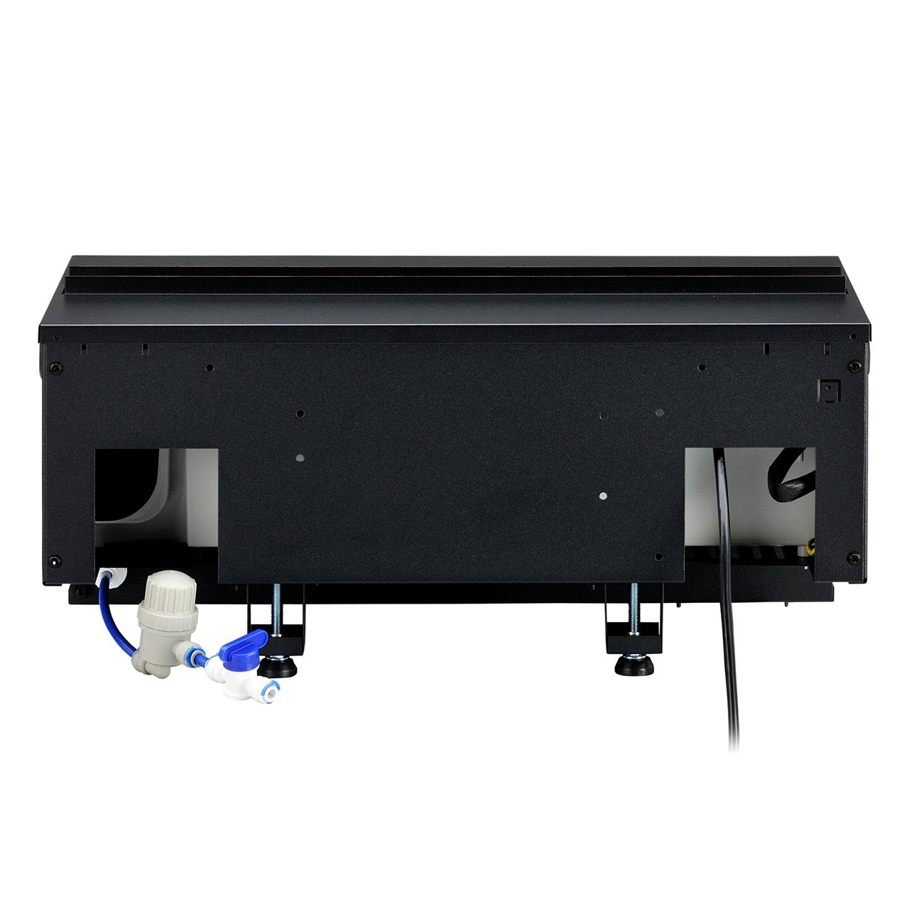 Dimplex Cassette 500 projects Multi Optimyst Elektrokamin - 4-seitige Flammensicht mit App-Steuerung und Wasseranschluss