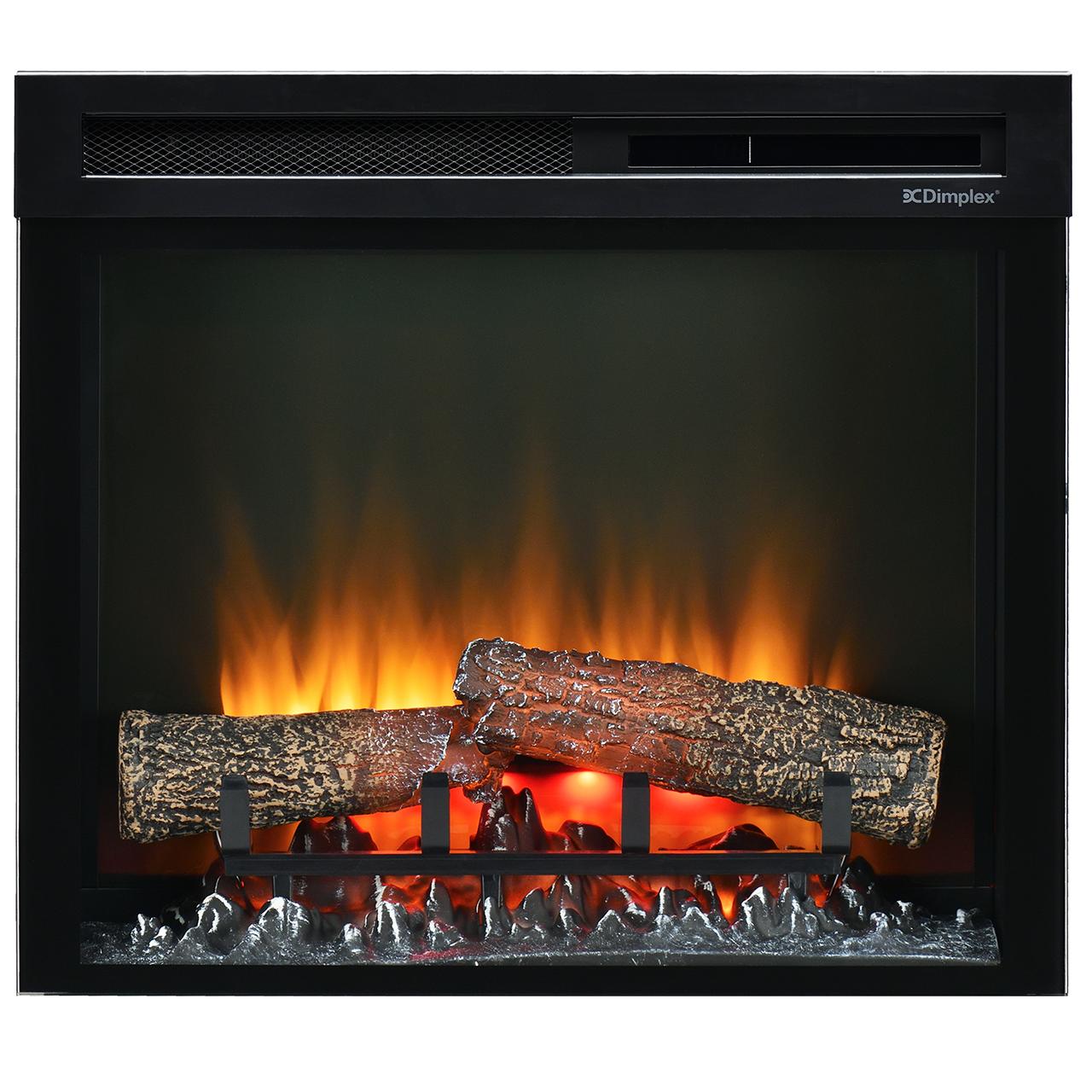 Dimplex Electric Firebox XHD23 - Moderner 1-seitiger Elektrokamin mit Optiflame Flammeneffekt, LED Glutbett & integrierter Heizung