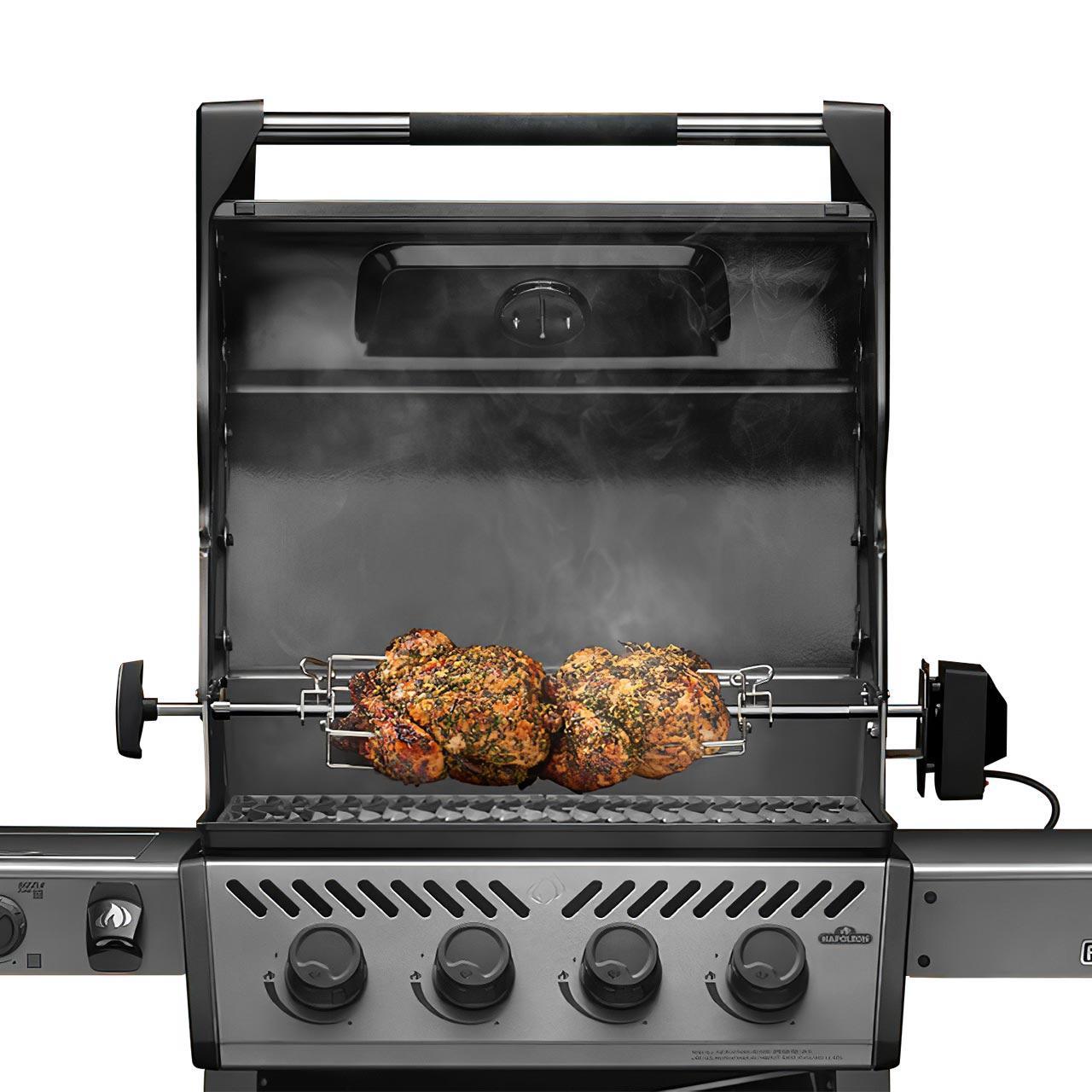 Gasgrill Napoleon Freestyle 365 Schwarz, mit 3 Brennern - 50 Jahre Napoleon Sommer Aktion