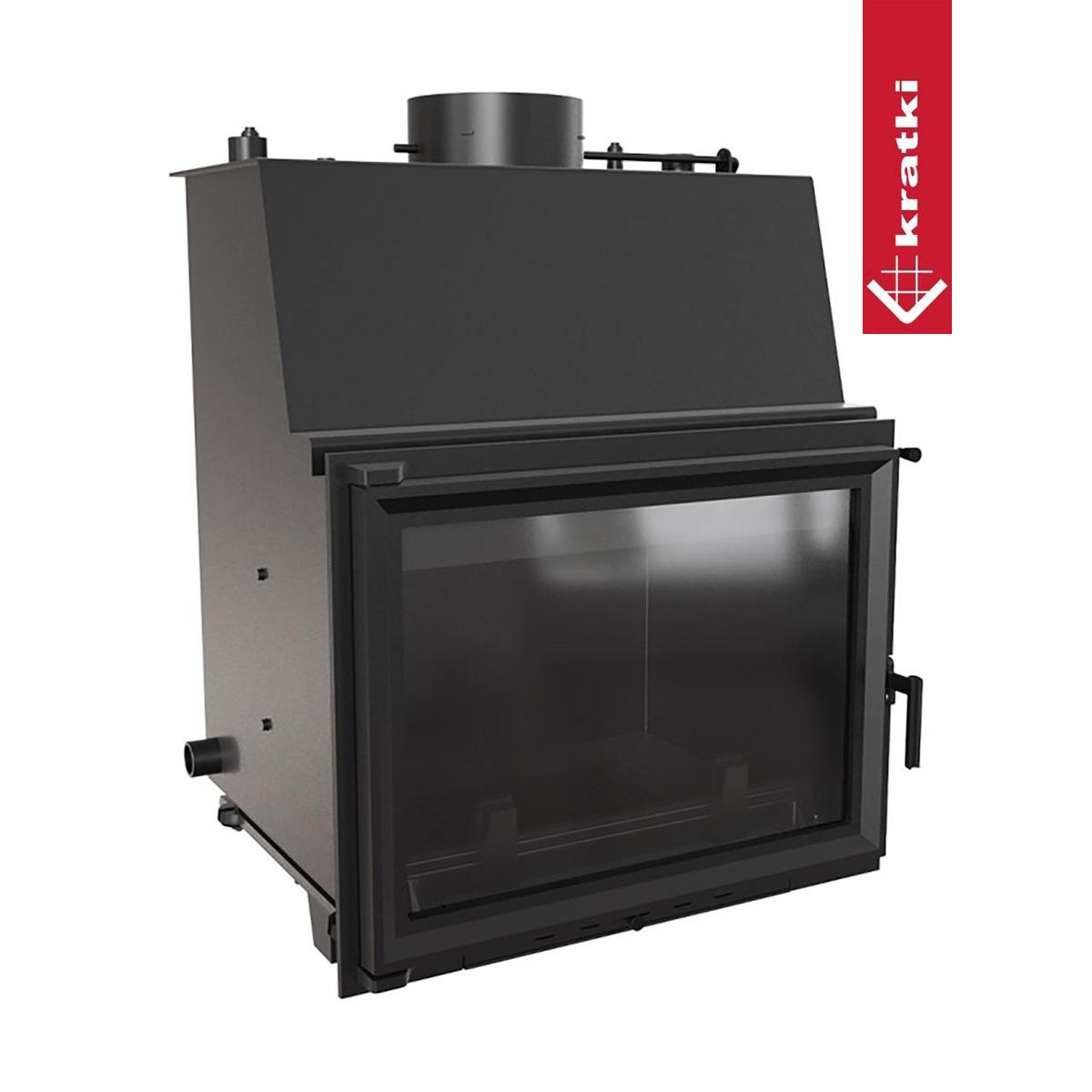 Kamineinsatz wasserführend Kratki Zuzia mit 12 kW