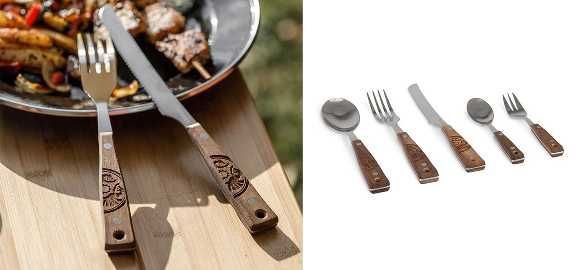 Petromax Camping Besteck Set
