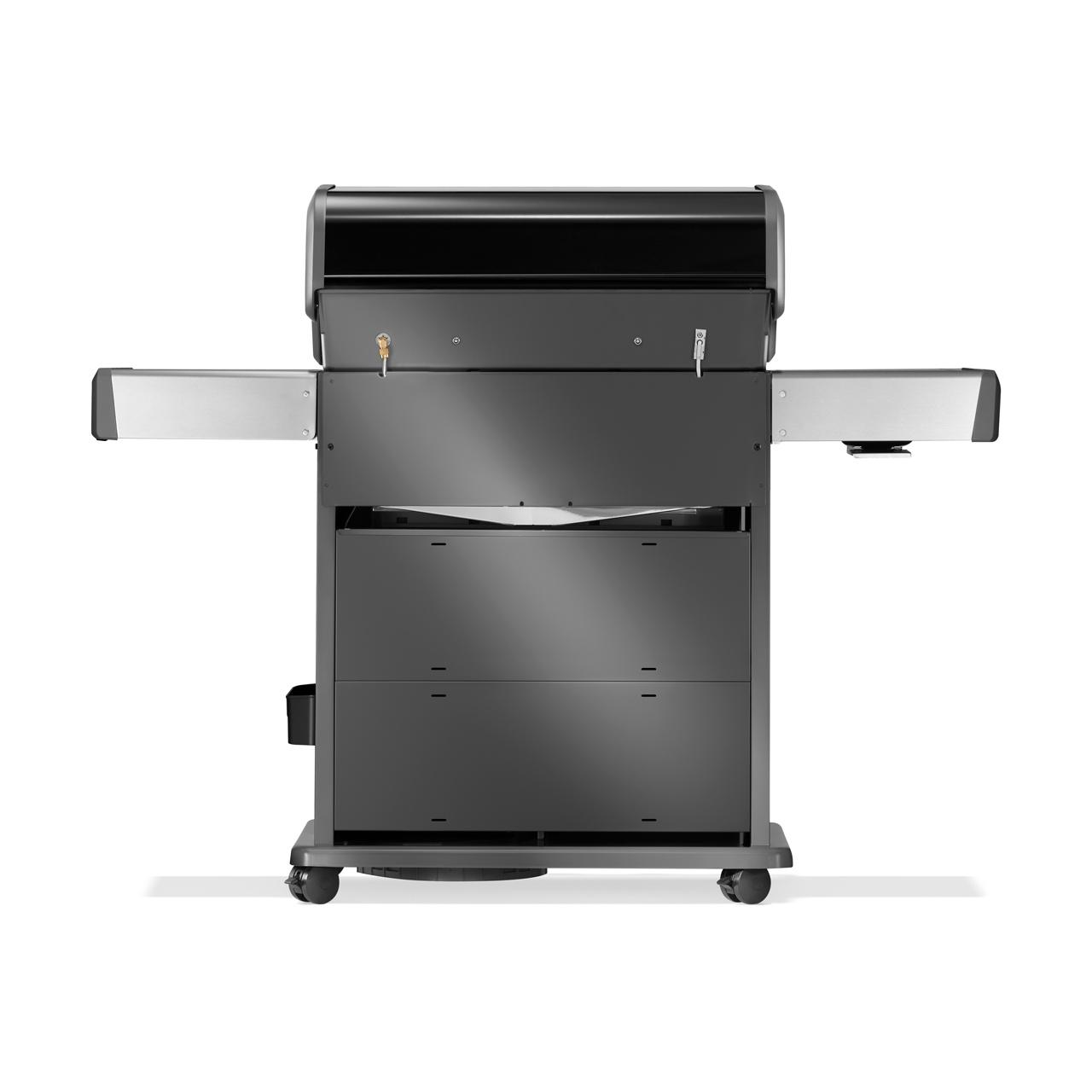 Gasgrill Napoleon Rogue PRO-S 525 Schwarz mit Gussrosten (2026) Bundle inkl. 2 Unterschränke