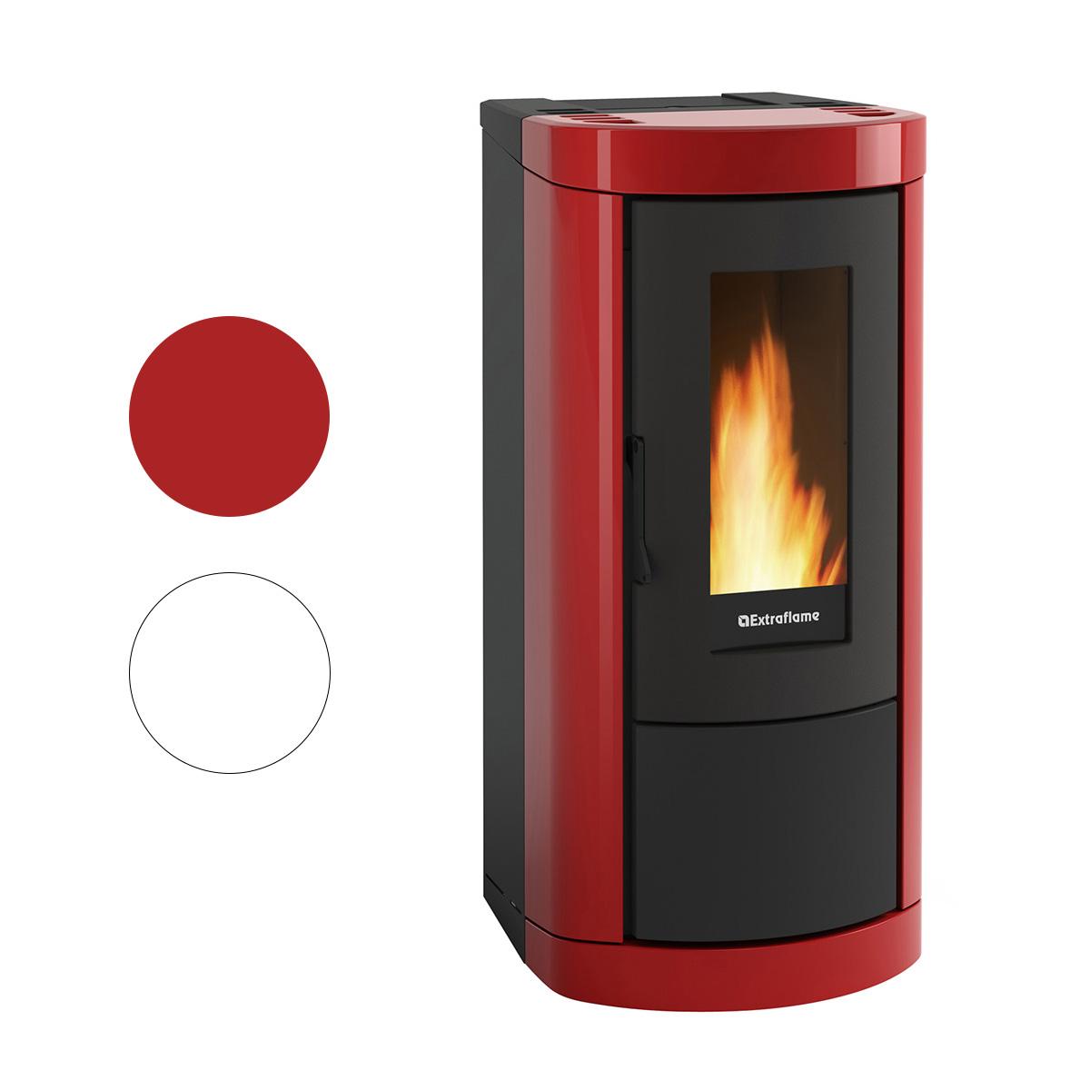 Pelletofen Extraflame Evolution Line Mietta Evo mit 9 kW