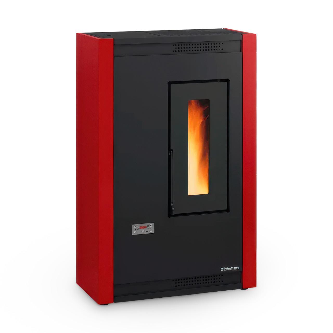 Pelletofen Extraflame Luisella 5.0 | 5,1 kW - Ausführung: Bordeaux