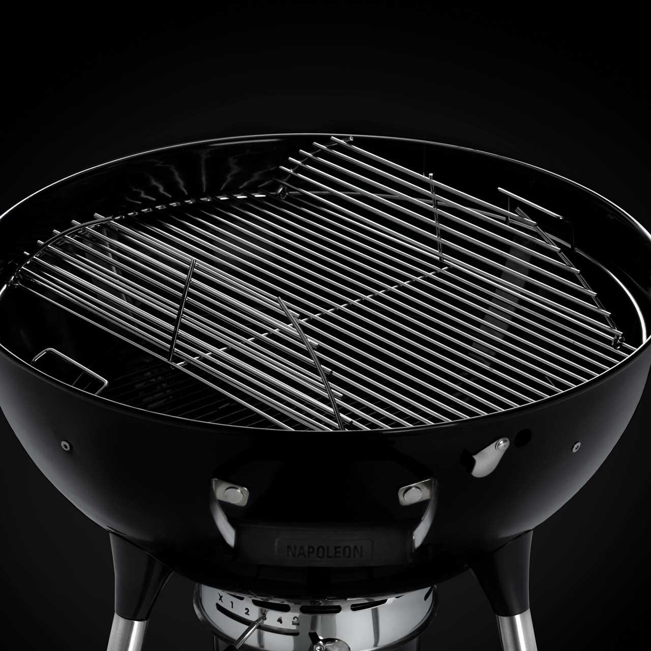 Kugelgrill Napoleon NK22K-LEG-3, Holzkohlegrill DN 57 cm