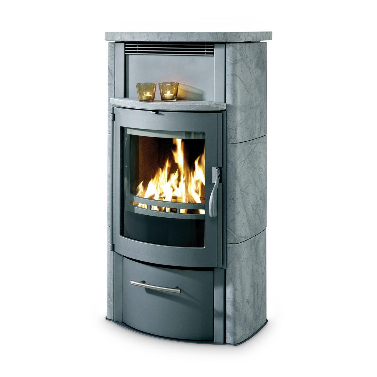 Kaminofen Koppe BS 200 7 kW - Ausführung: Korpus Gussgrau