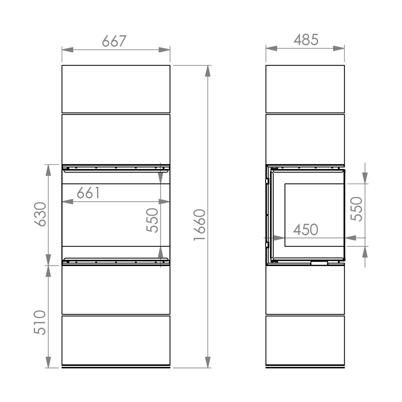 Kaminofen A.Caminetti Scandinavian 65 WH 9 kW