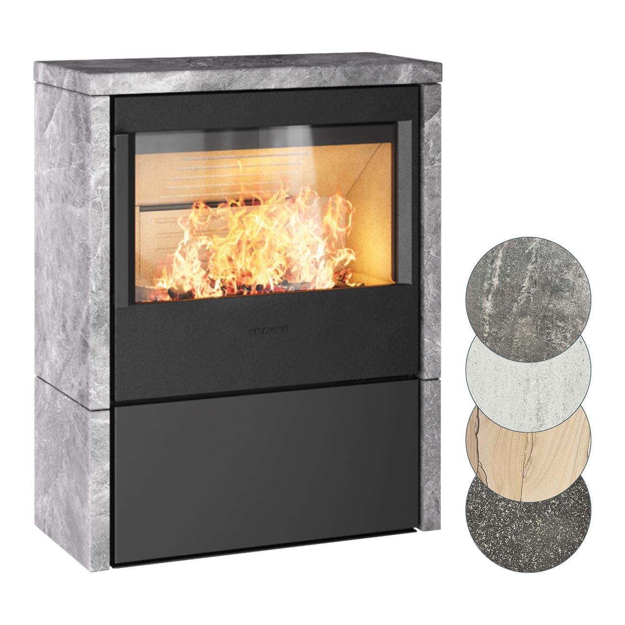 Kaminofen HWAM 5440 Autopilot Naturstein 6,3 kW
