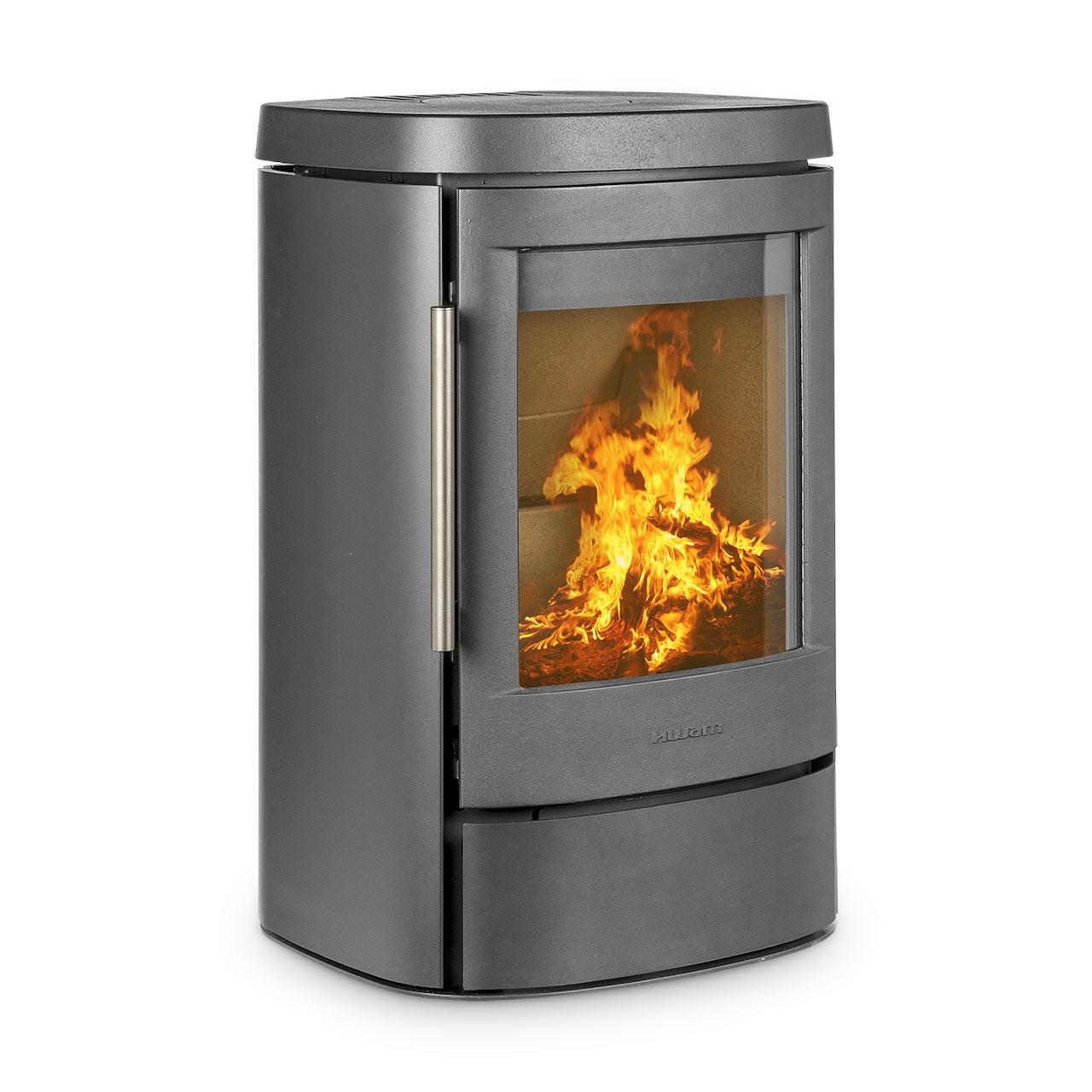 Kaminofen HWAM 4520 Autopilot 4,9 kW - Ausführung: HWAM 4520c, Korpus Grau