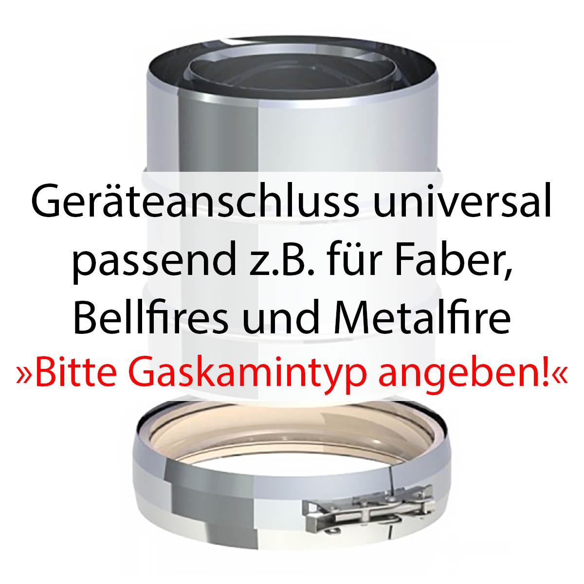 Geräteanschluss universal (Art. 7030107)