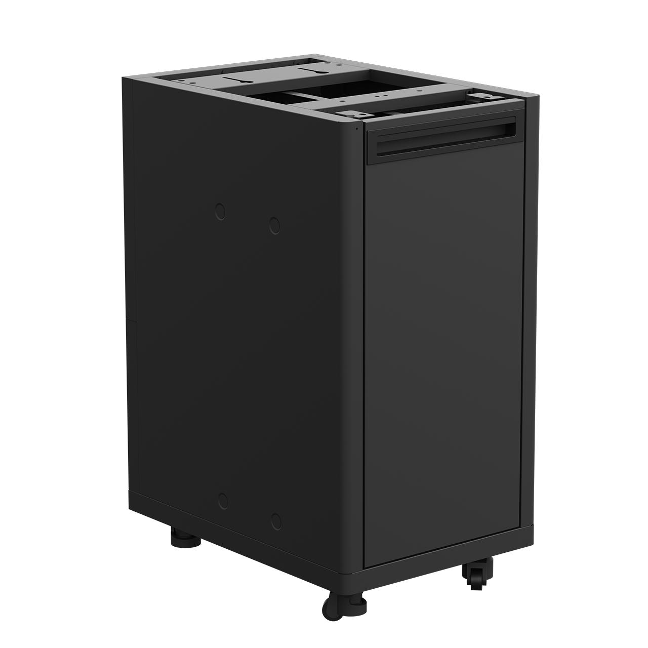 Outdoorchef Heat Outdoorküche X-515 mit X-245, Spülbecken, Schubladenschrank und Apothekerauszug inkl. Arbeitsplatte aus Granit und Sockelblende