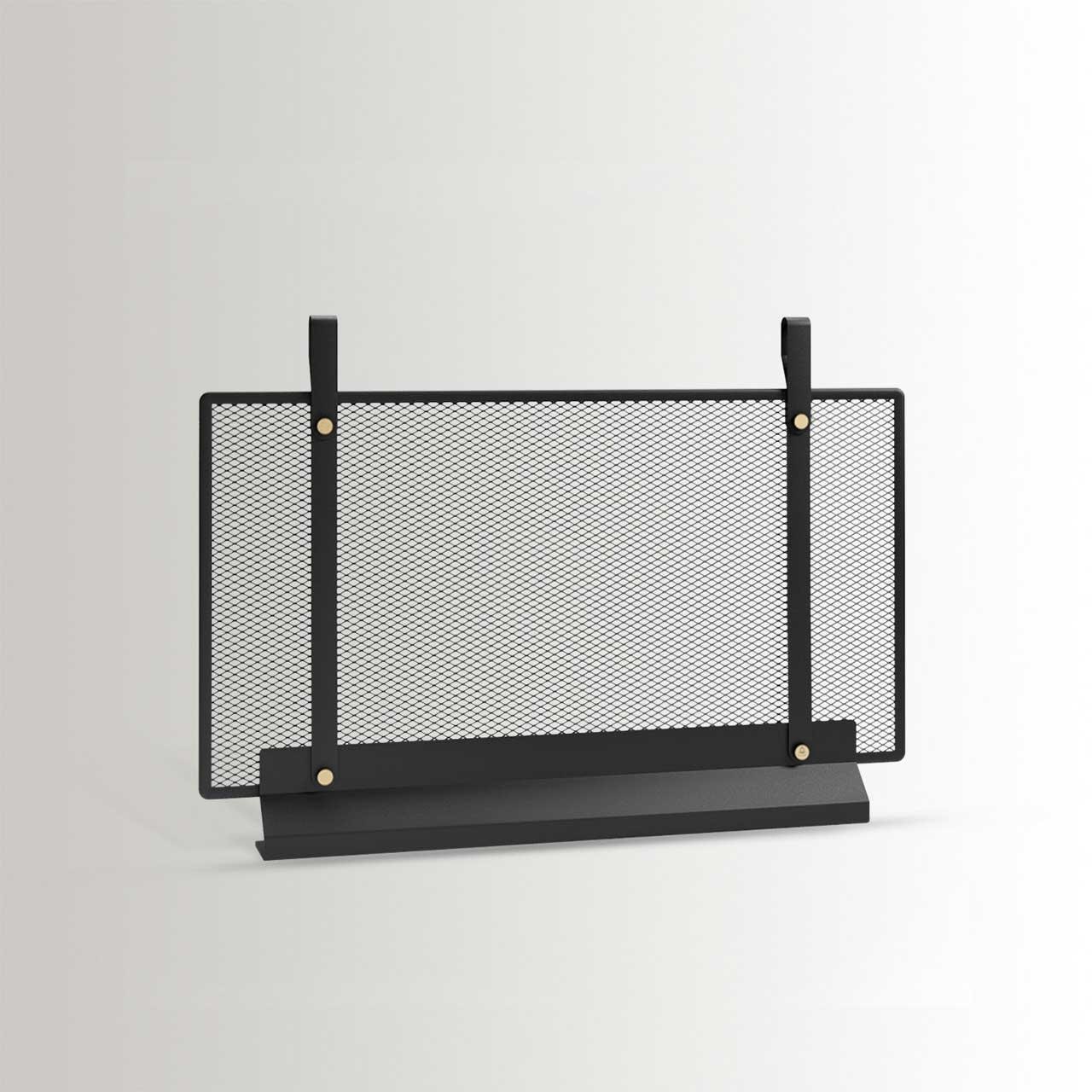 Kamingitter / Funkenschutzgitter Eldvarm Firescreen Small - Ausführung: Noir B (schwarz)