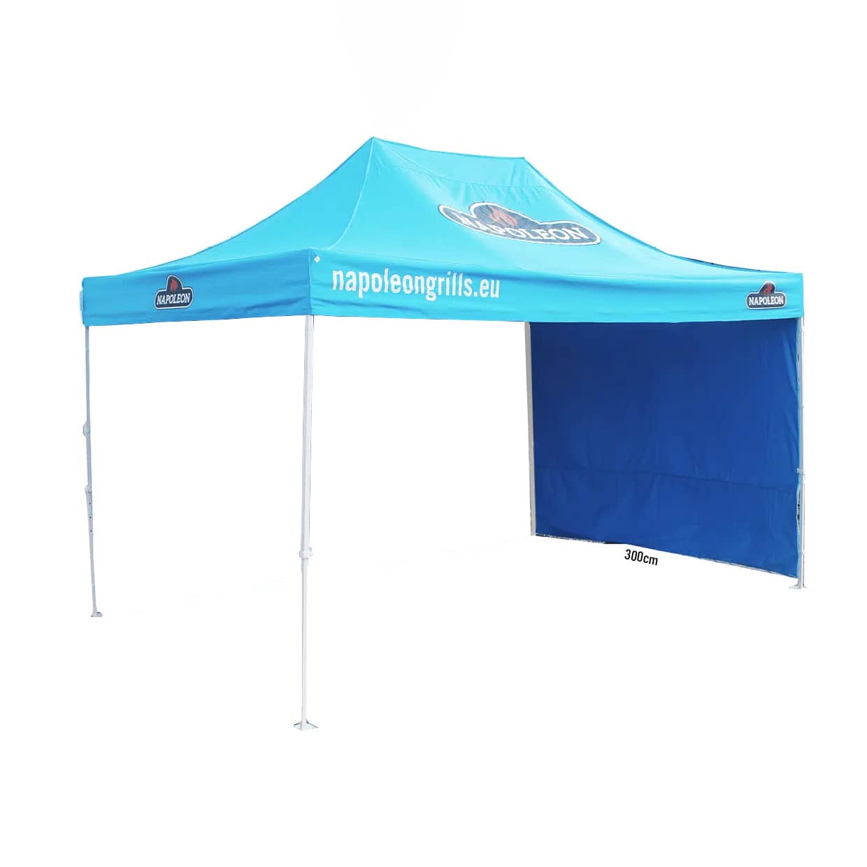 Seitenwand 3M - Blau ohne Fenster