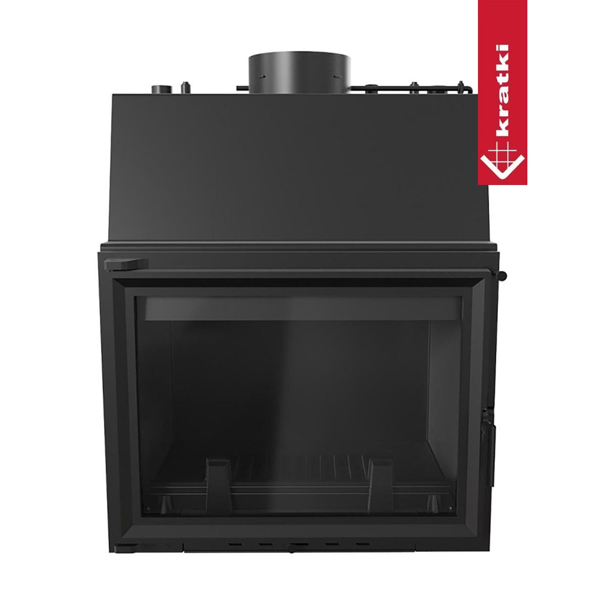 Kamineinsatz wasserführend Kratki Zuzia mit 12 kW
