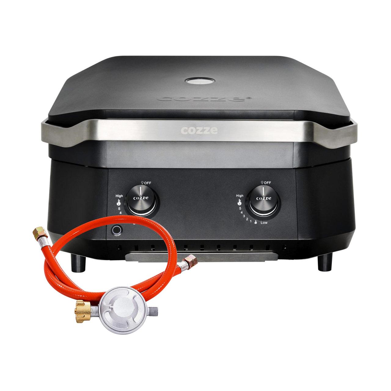 Cozze Gas Plancha 500 Grill 5 kW, 50 mbar inkl. Regler & Schlauch