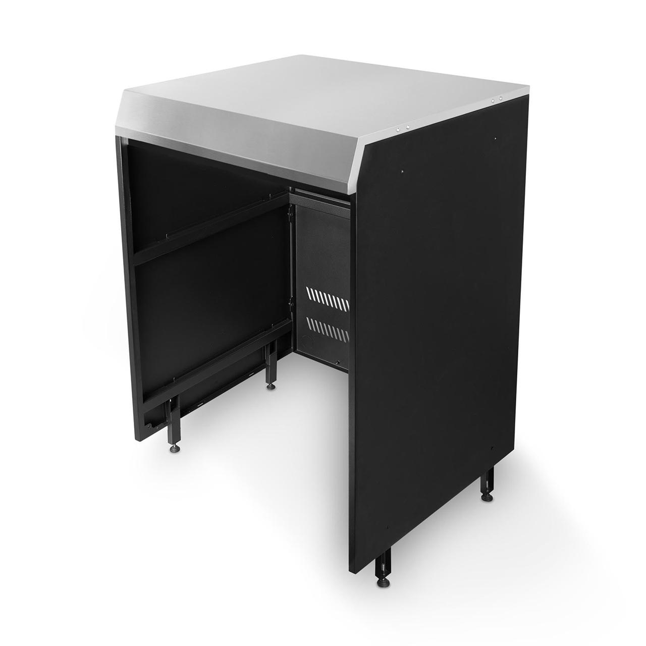Outdoorküche Otto Wilde Plattform Modul für Einbaukühlschrank, Fridge Ready Module - Ausführung: Türanschlag Links