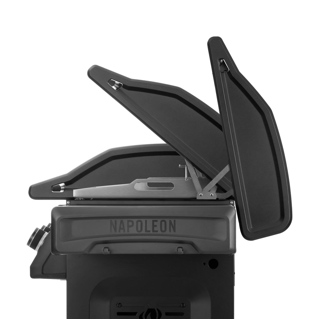 Gasgrill Napoleon Phantom Rogue PRO 30 mit Plancha und Sizzle Zone, mattschwarz