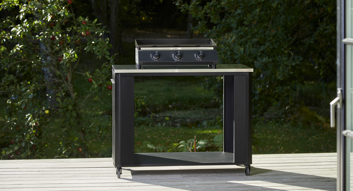 Outdoorchef QUBE X-415 RB S Edelstahl in Red