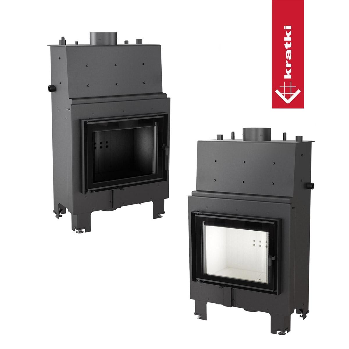 Kamineinsatz wasserführend Kratki MBM 12 kW