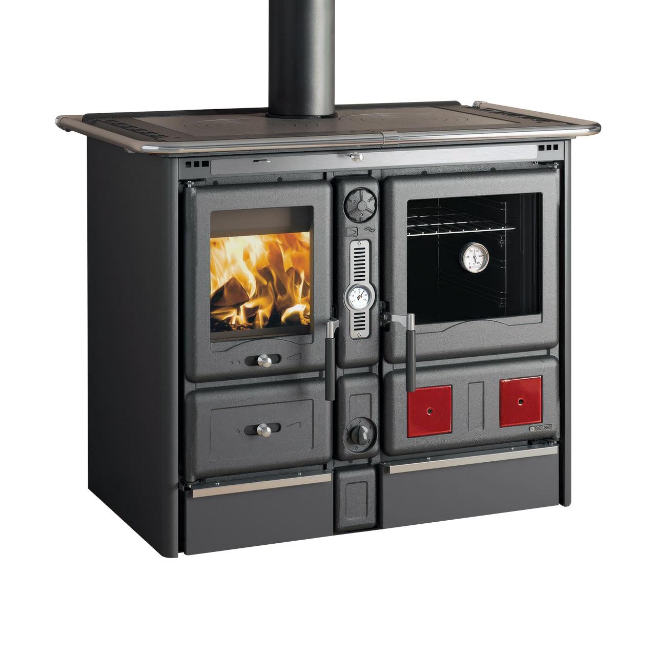 Küchenofen wasserführend La Nordica TermoRosa XXL DSA.16 Steel 16,8 kW