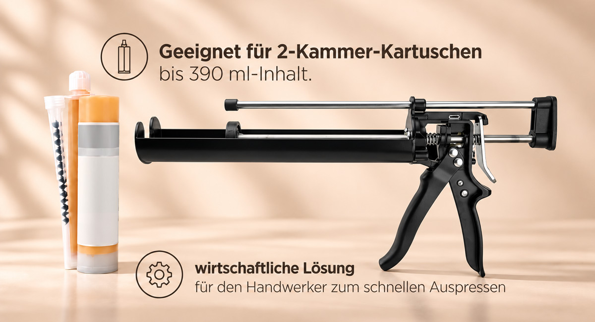 KI generiertes Titelbild, Ausdrückpistole Metall UPM AM KI generiertes Titelbild, Ausdrückpistole Metall UPM AM