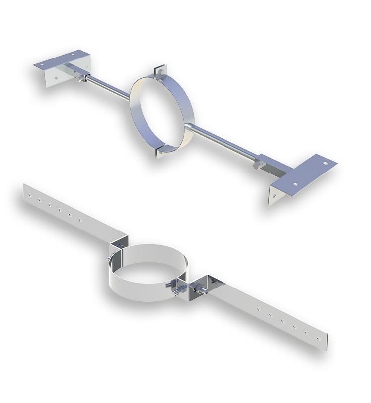 Jeremias DW Sparrenhalterung - Ausführung: light - für Schornstein-Innendurchmesser: 150mm