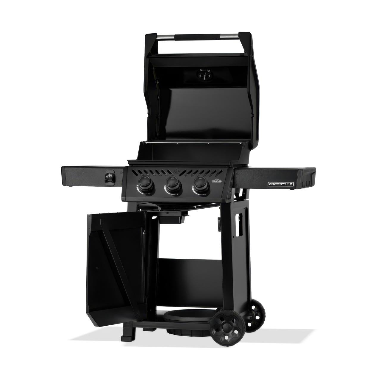 Gasgrill Napoleon Freestyle 365 Schwarz, mit 3 Brennern - 50 Jahre Napoleon Sommer Aktion