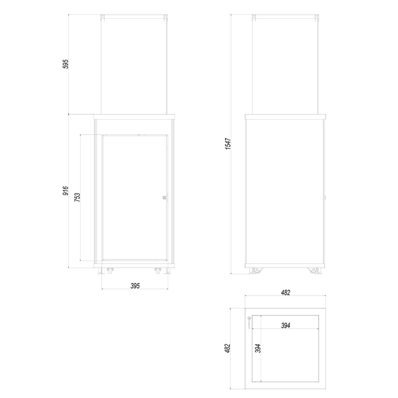 Gaskamin Terrassenofen Kratki PATIO 4-8,2 kW - Ausführung: Stahl