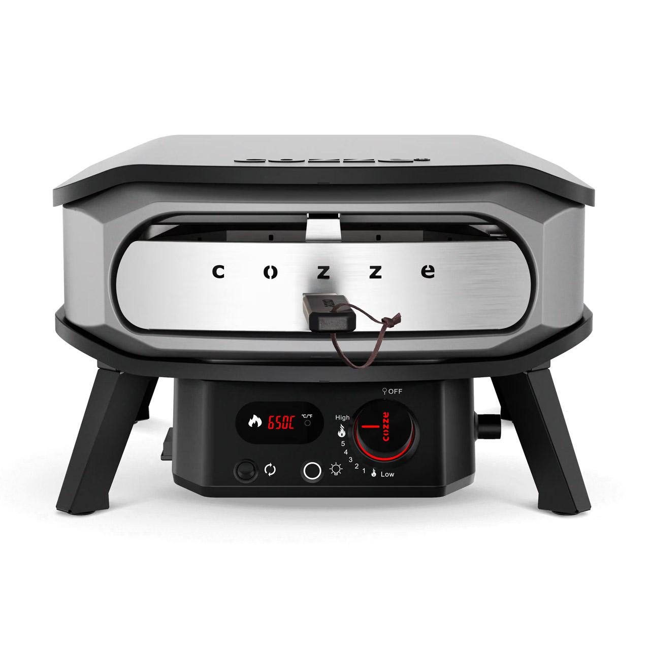 Gas Pizzaofen Cozze 13 Zoll Premium Rotate 50 mBar, inkl. drehbarem Pizzastein & Hitzeschild