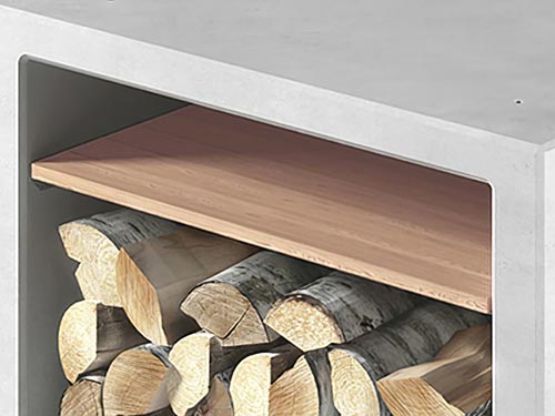 Einlegefach für Holzfach