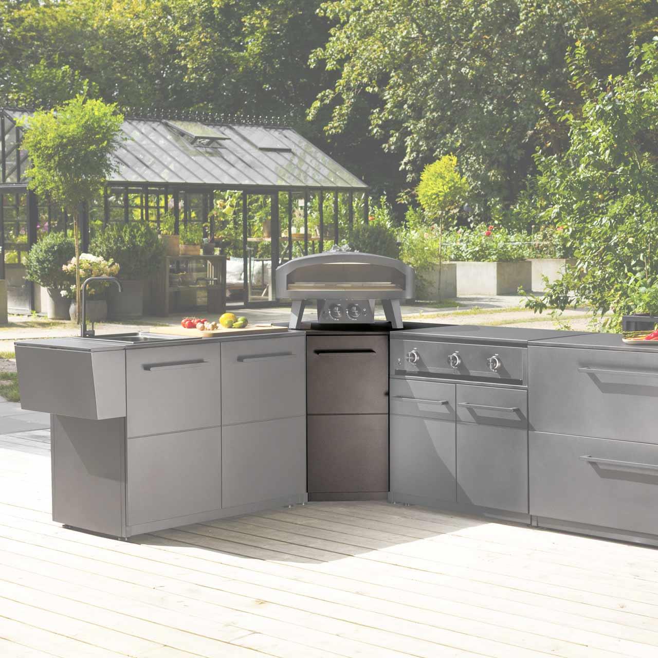 Outdoorküche Cozze Elements Eckmodul für Außenküche