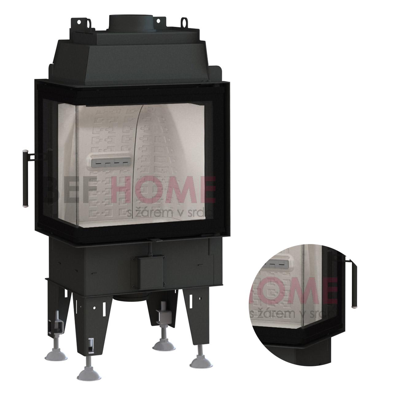 Kamineinsatz BeF Feel 6 CP/CL 5 kW - Ausführung: links