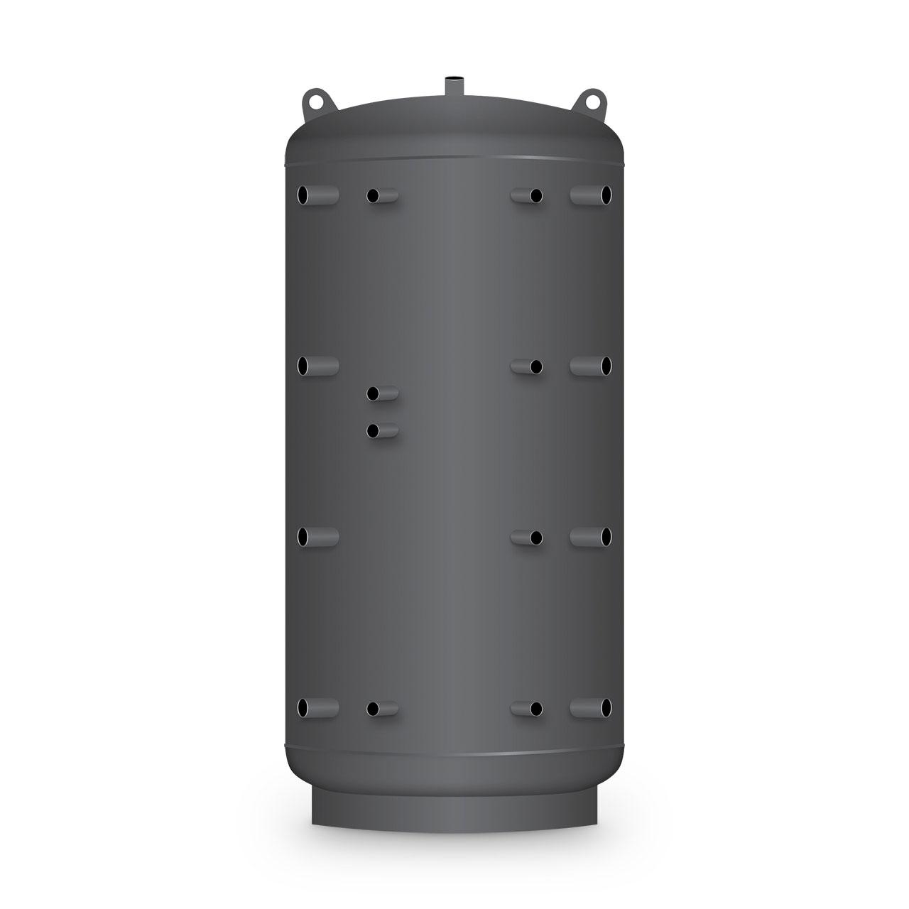 Pufferspeicher TWL Typ PR2, 1500 l mit 2 Wärmetauschern