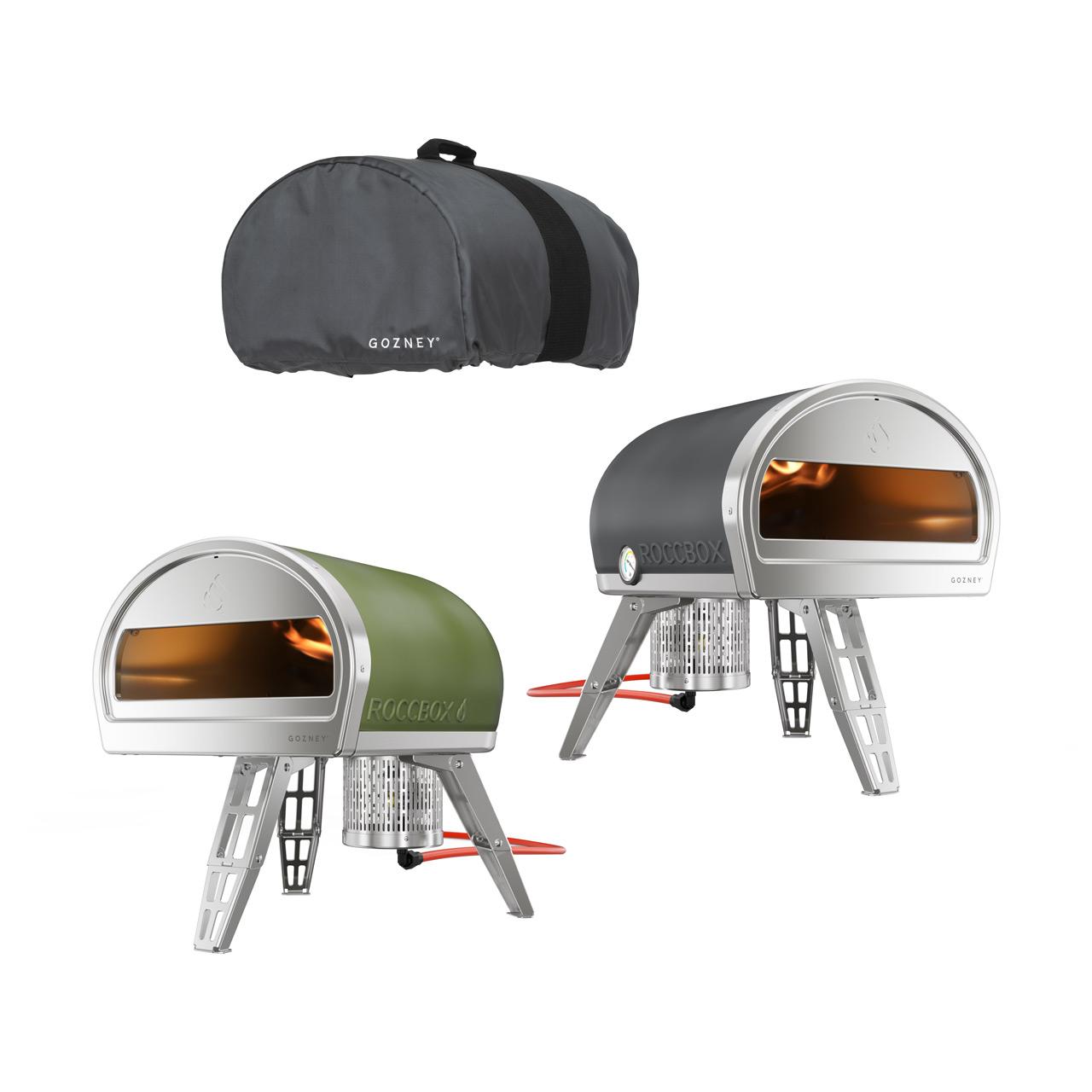 Tragbarer Pizzaofen Gozney Roccbox Starter-Set