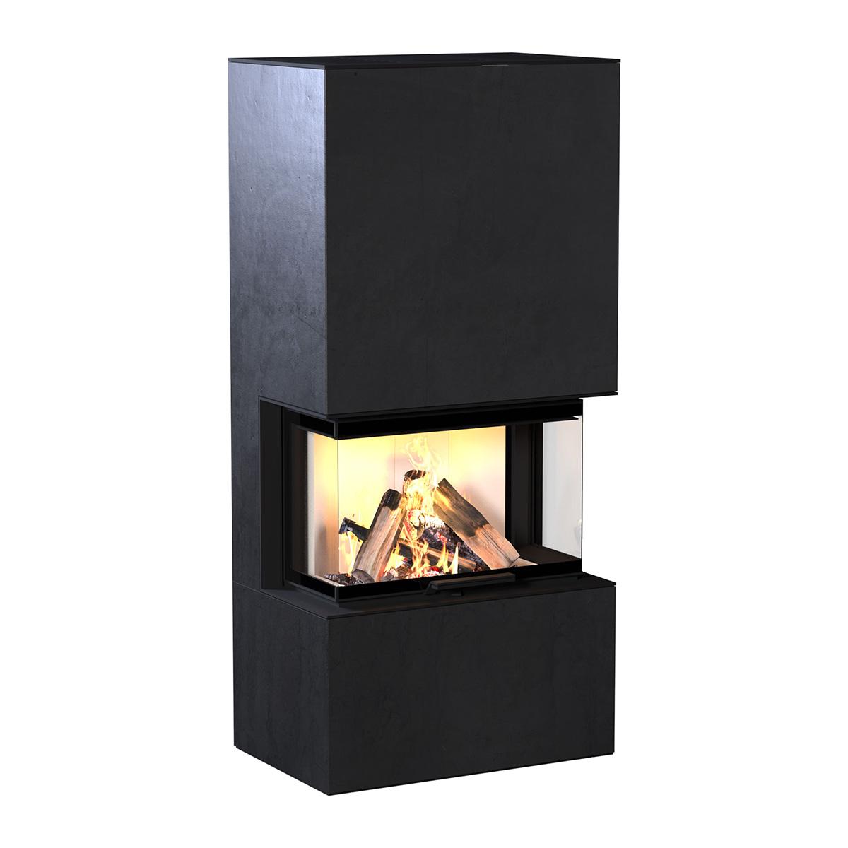 Kaminofen Neocube P20 Steel Edition mit 8,5 kW