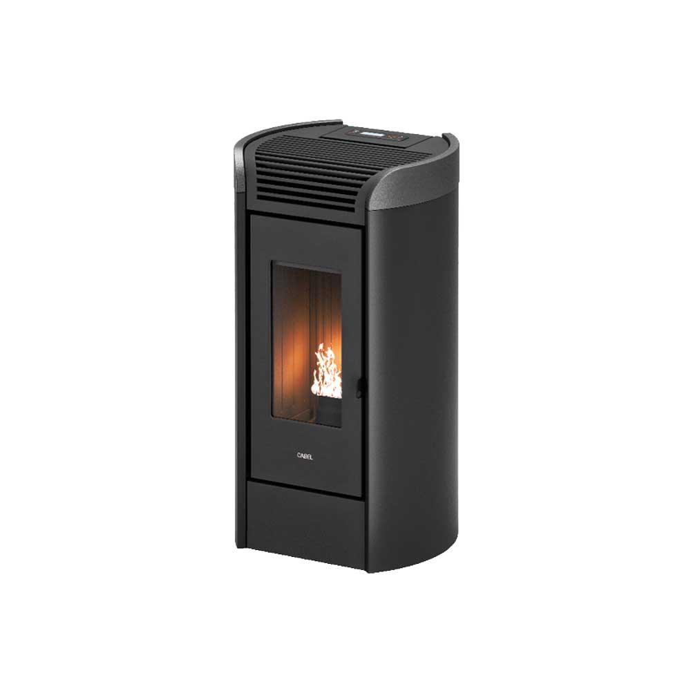 Pelletofen Cadel Fenice Plus 11 - Ausführung: Anthrazit/Titanium