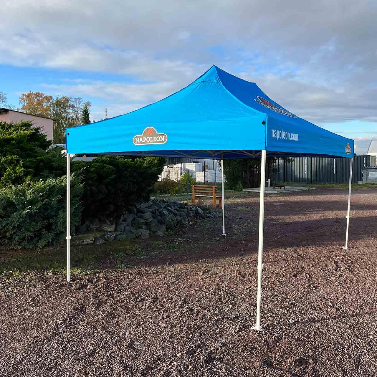 Napoleon Faltpavillon 3 x 4,5 m Zelt Blau