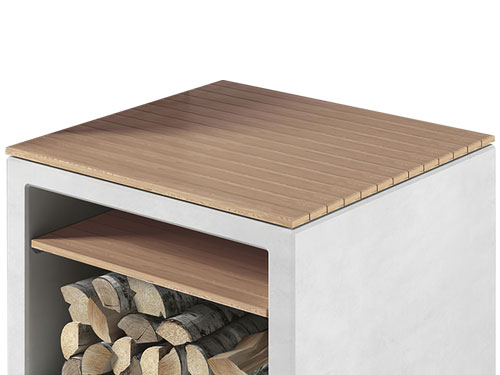 Deckplatte für Holzfach