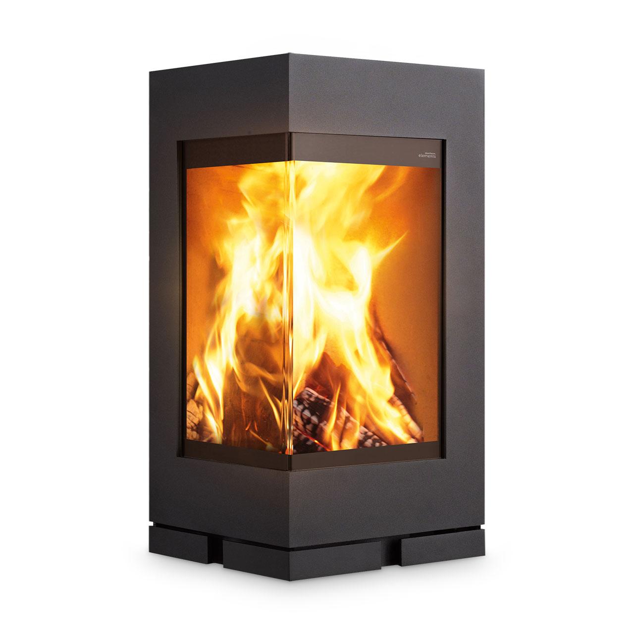 Kaminofen Skantherm Elements 3.0 6,9 kW - Ausführung: RLA, Drehbar, Türanschlag links