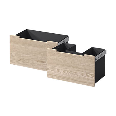 Schublade Front Eiche für extenre Luft