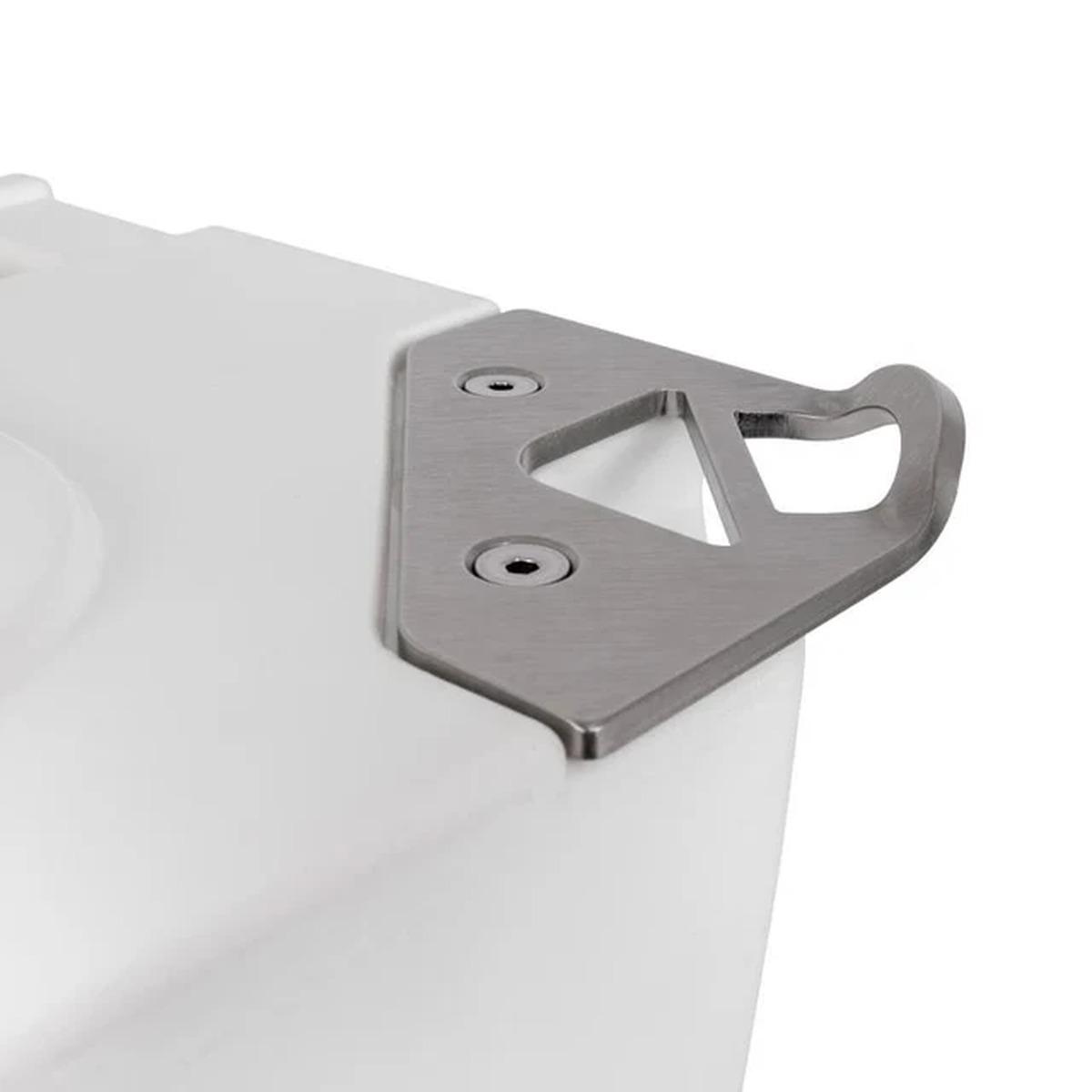 Schlossplatte mit Flaschenöffner für Petromax Kühlbox