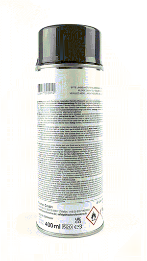 Ofenspray Gussgrau hitzebeständiger Ofen, Lack Farbe Spray