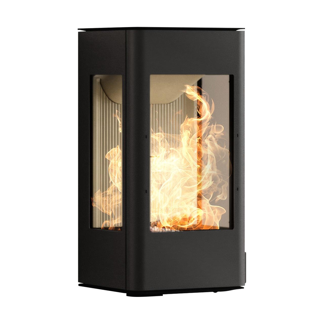 Kaminofen Nordpeis YoU Wall 6,6 kW, Wandkamin - Ausführung: Nordpeis YoU Wall, Thermotte Light