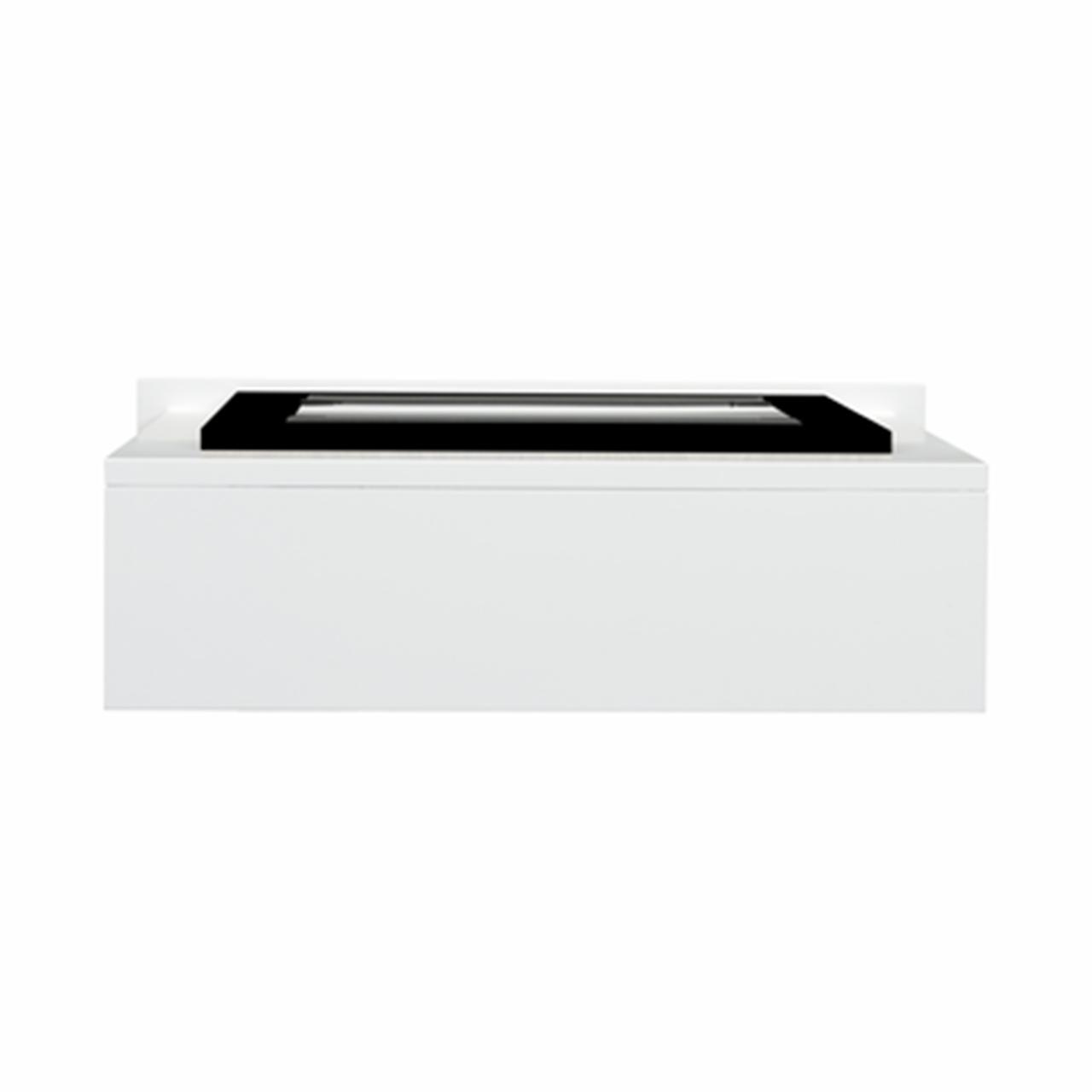 Dimplex Bellini Black Elektrokamin - Kompakt, Optiflame Flammeneffekt und Heizfunktion für stilvolle Atmosphäre