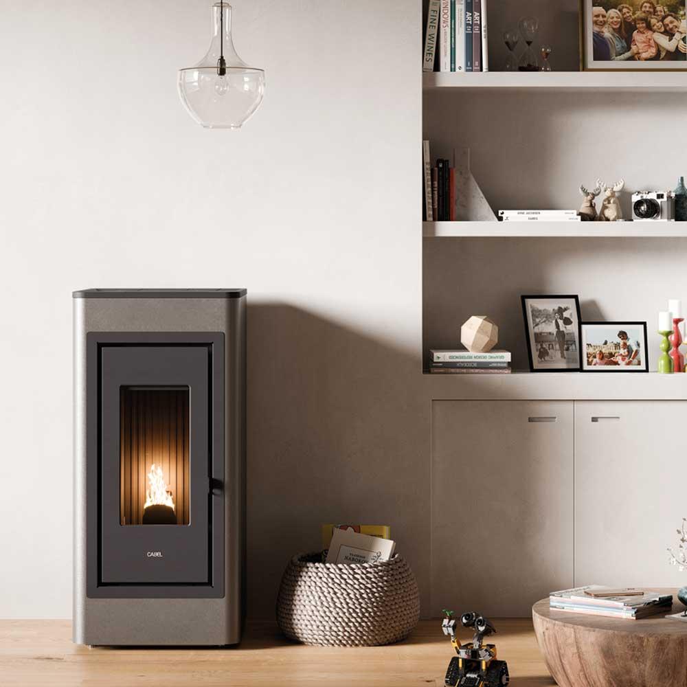Pelletofen Cadel Kobe Plus 11 - Ausführung: Anthrazit